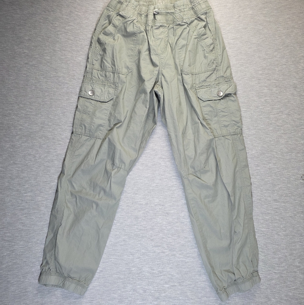 Calvin Klein Sage Light Green Cargo Pants Size Medium